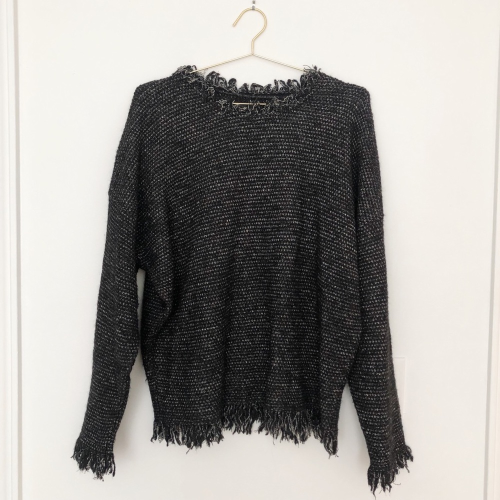 Isabel Marant • Oversized Chunky Fringe Sweater - Picture 5 of 8
